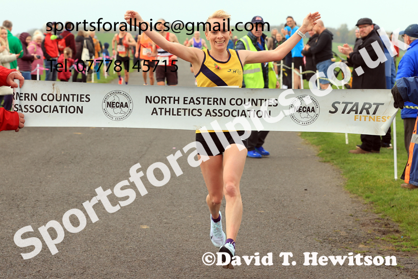 Mens and Womens 2025 Heaton Memorial 10k Road Race, Newcastle Town Moor, Sunday, November 9th. Photo: David T. Hewitson/Sports for All Pics